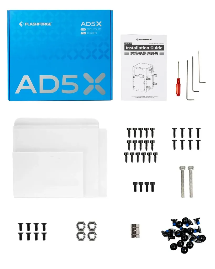 Flashforge AD5X enclosure kit | Digital Dragon 3D